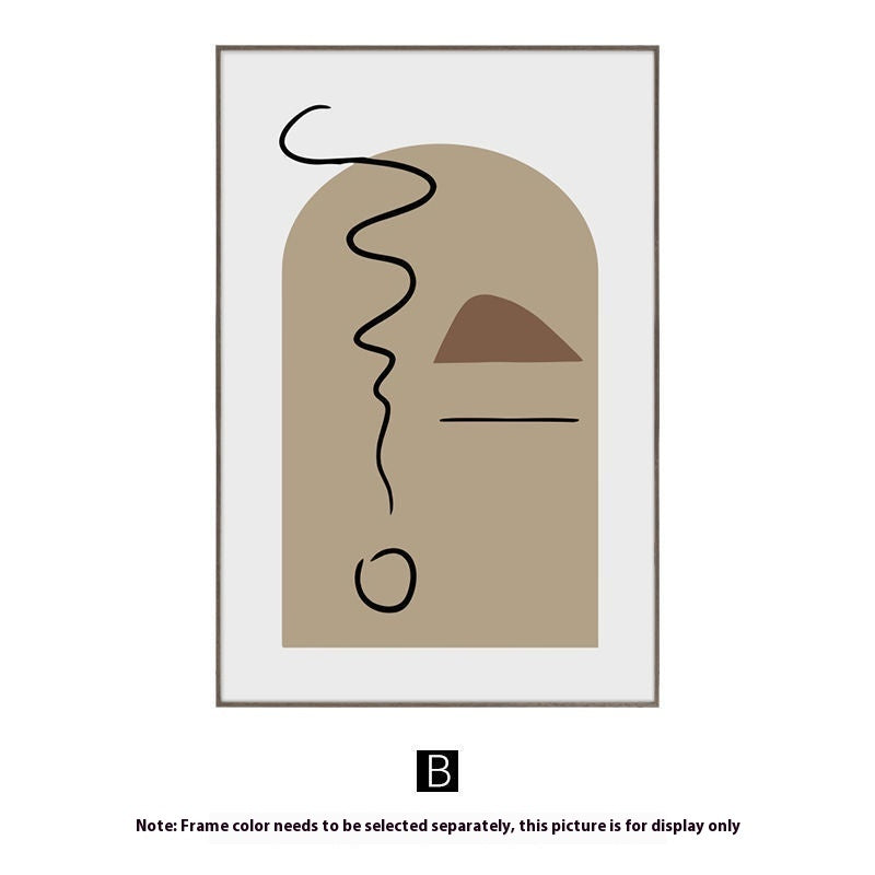 Living Room Sofa Background Wall Decorative Painting Mural - Novari