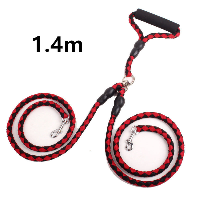 Double-Ended Dog Leash & Collar Set Novari
