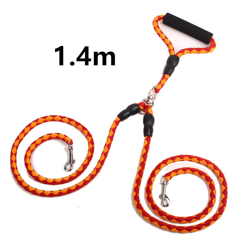 Double-Ended Dog Leash & Collar Set Novari