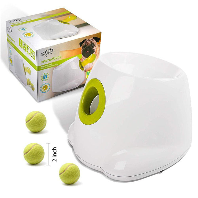 Dog Pet Automatic Interactive Ball Launcher Novari