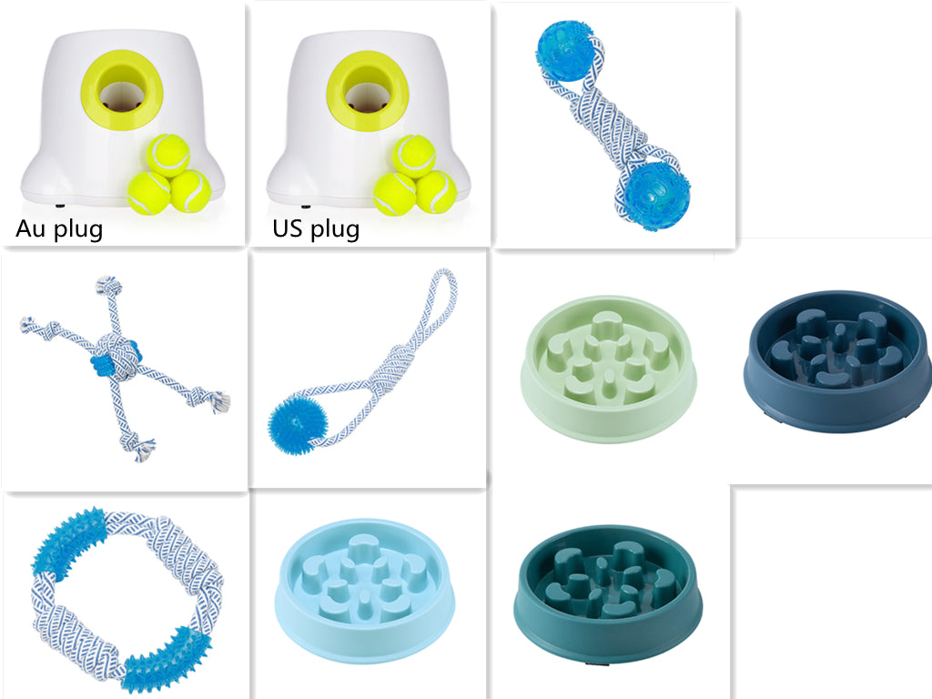 Dog Pet Automatic Interactive Ball Launcher Novari