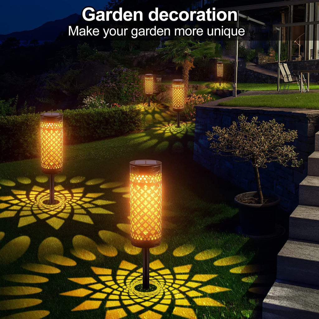 Metal Solar-powered Lawn Lamps Courtyard Decorative Waterproof - Novari