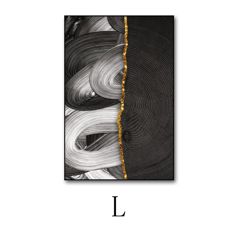 Modern Minimalist Hanging Simple Hotel Club Sales Office Decorative Painting - Novari