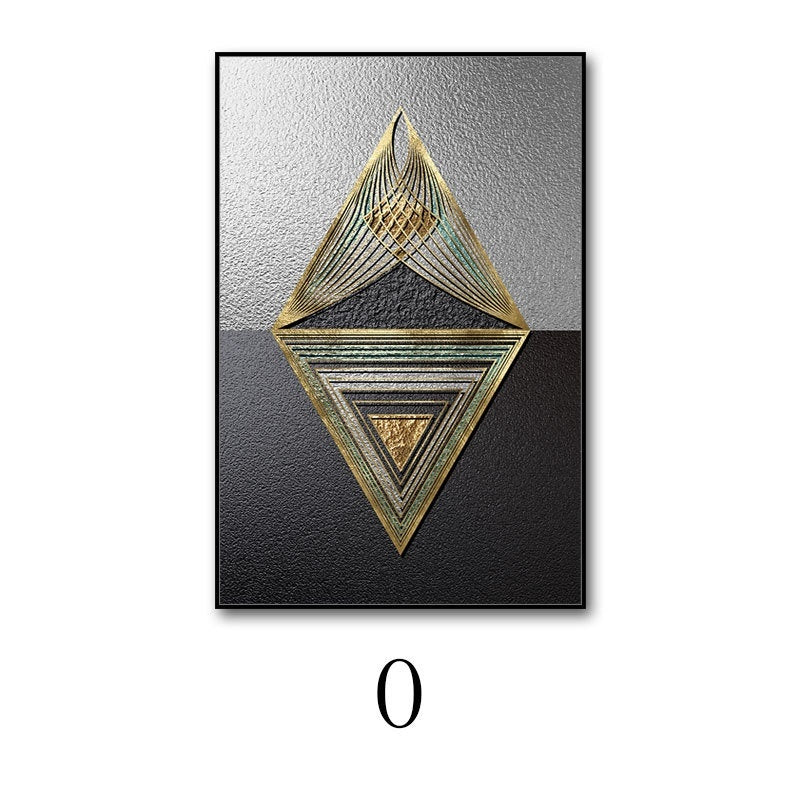 Modern Minimalist Hanging Simple Hotel Club Sales Office Decorative Painting - Novari