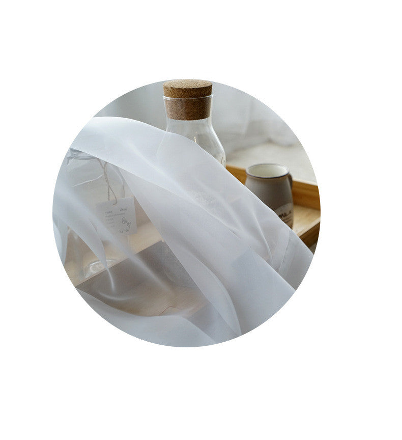 Modern And Simple Pure Color Cotton And Linen Window Screen - Novari