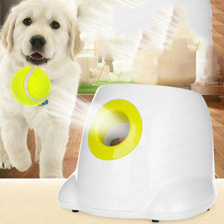 Dog Pet Automatic Interactive Ball Launcher Novari