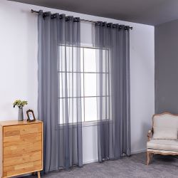 Modern And Simple Pure Color Cotton And Linen Window Screen - Novari